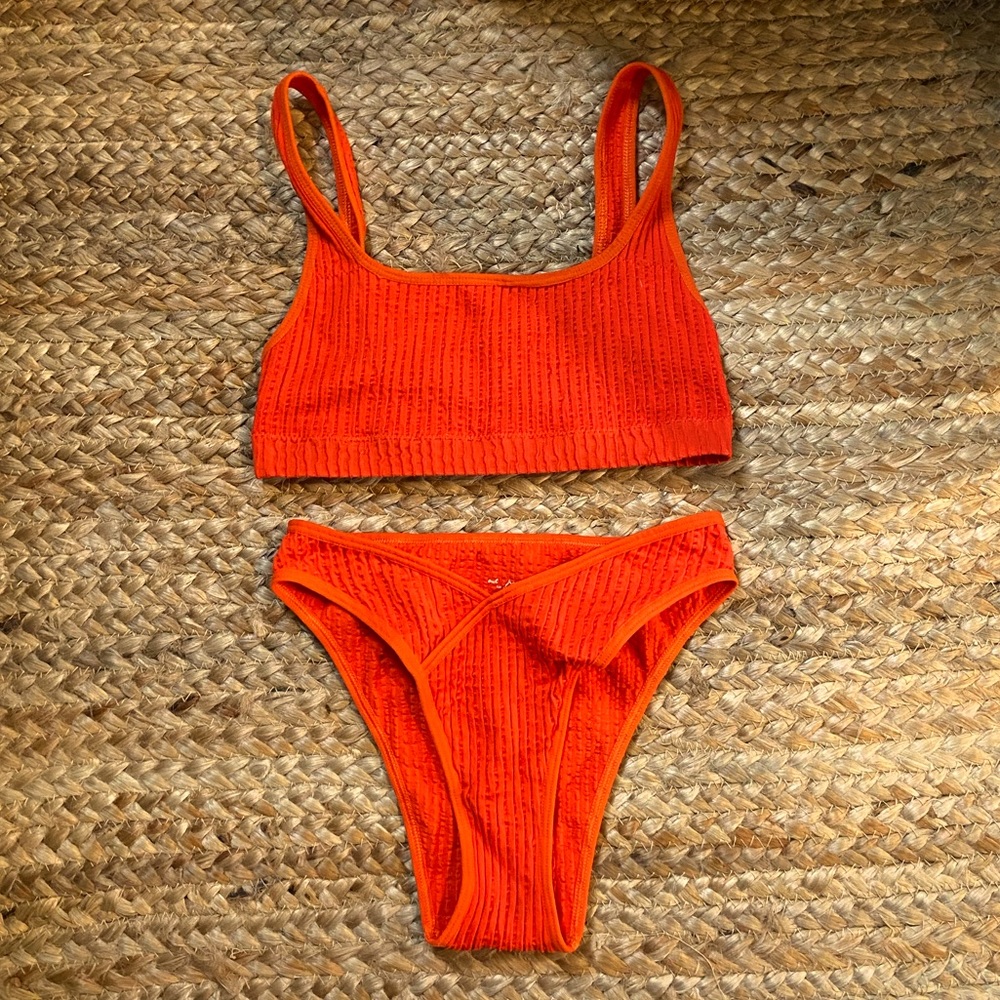 Out from Under Super High Leg Bikini Bottom & Top